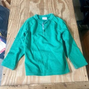 Cat & Jack Cozy Green Shirt